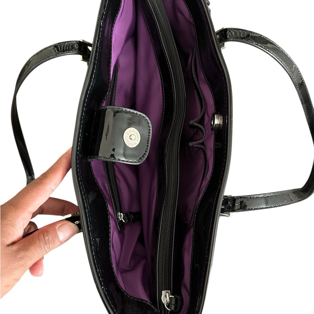 NINE WEST cheetah print tote shoulder bag - Picture 5 of 6